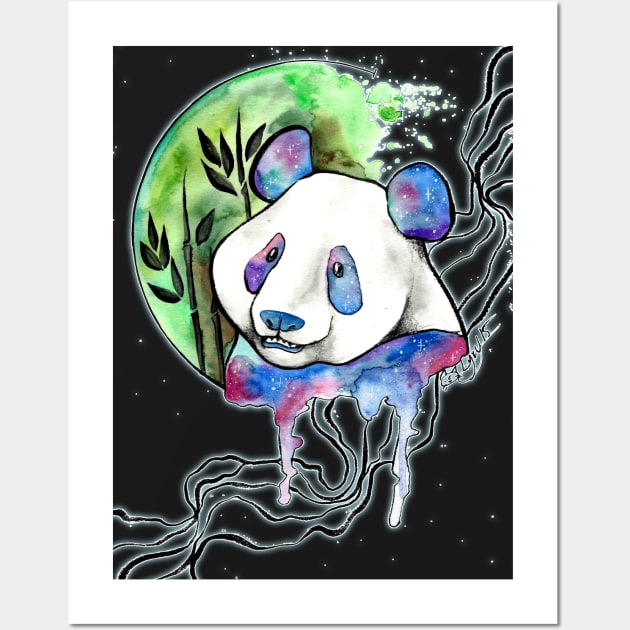 panda Wall Art by Lyxy